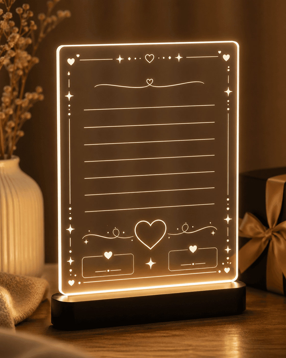 Quote, Poetry, and Message Lamps Design 2